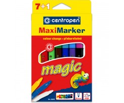 Фломастери Centropen Magic Maxi 5 мм 8 кольорів (8649/08)