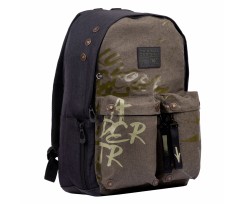 Рюкзак Yes Stamp 46x31x15 см 21 л коричневий (558929)