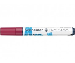 Маркер акриловий Schneider Paint-it 320 4 мм бордовий (S120261)
