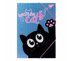 Папка для праці YES Meow А4 картонна (491756)