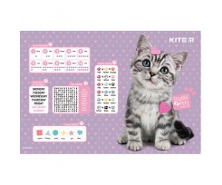 Підкладка настільна Kite Studio Pets 425х290 мм (SP22-207)