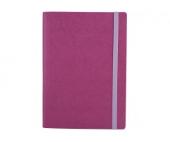 Дневник недатированный Optima Cross А5 320 страниц ячейка сиреневая (E22006-12)