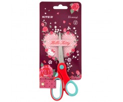 Ножиці дитячі Kite Hello Kitty з гумовими вставками 15 см (hk19-126)