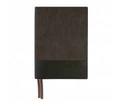 Щоденник датований 2025 Leo Planner Velvet A5 368 сторінок темно-зелений (252521)