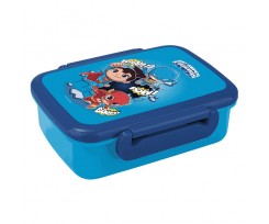 Ланчбокс Kite DC Comics 420 мл 15х12х4.9 см блакитний (DC22-160)