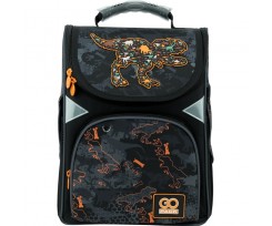 Рюкзак шкільний GoPack Education Roar 34x26x13 см чорний (GO22-5001S-6)