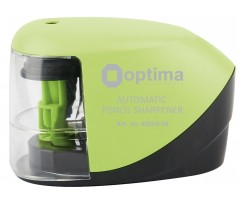 Чинка Optima автоматическая на батарейках салатовая (O40650-04)