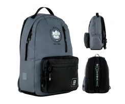 Рюкзак Kite Education teens Kuromi 44x29.5x15 см 18.5 л чорний, сірий (HK24-949L)
