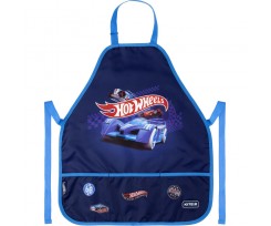 Фартук с нарукавниками Kite Hot Wheels 55x47 см полиэстер синий (HW20-161-2)