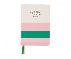 Ежедневник недатированный Yes Linea A6 320 страниц принт (252628)