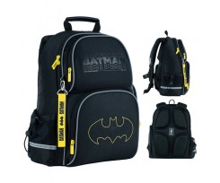 Школьный рюкзак Kite Education DC Comics Batman 38x28x15 см 13.25 л черный (DC24-702M (LED))