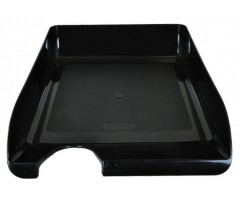 Лоток для бумаги Buromax Jobмax 355х245х80 мм черный (BM.6000-01)