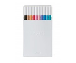 Набір лайнерів Uni Emott Soft Pastel Color 0.4 мм 10 кольорів (PEM-SY/10C.02SPC)