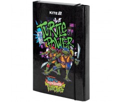 Папка для зошитів Kite Ninja Turtles В5 на гумці чорна (NT25-210)