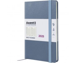 Щоденник датований 2025 Axent Partner Strong А5 368 сторінок сірий (8819-25-62-A)