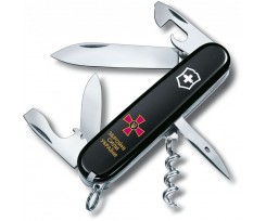 Складаний ніж Victorinox Spartan Army 12 функцій чорний (Vx13603.3_W1011u)