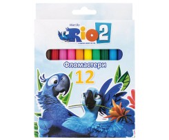 Набір фломастерів Cool for school асорті 12 шт. (RI00131)