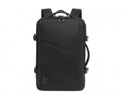 Рюкзак Optima Techno 22 л водонепроницаемый черный (O95106)