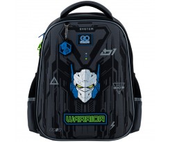 Школьный рюкзак Kite Education Warrior 38x28x13 см 15 л серый (GO25-165M-6)