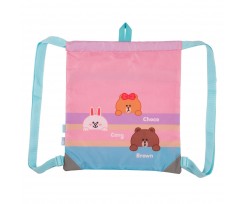 Сумка для взуття Yes Line Friends 40x35 см рожевий (559669)
