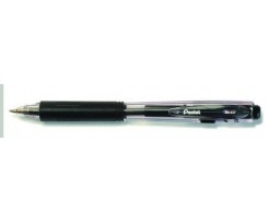 Ручка кулькова Pentel 0.7 мм чорна (BK 437-A)
