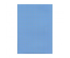Папір з малюнком Heyda Клітинка двосторонній Синій 210x310 мм 200 г/м2 (204774625)