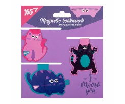 Закладки магнітні YES Kittycon 3 шт (707728)