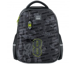 Школьный рюкзак Kite Education Skate 38x28x13 см 15 л серый (GO25-165M-8)