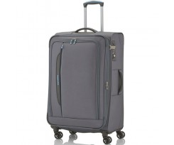 Чемодан Travelite CROSSLITE L 102-115 л антрацитовый (TL089549-04)