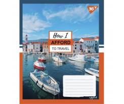 Зошит для записів Yes Travel А5 60 аркушів клітинка (766065)