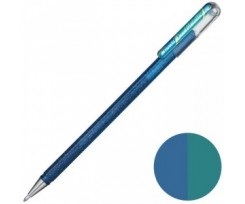 Ручка гелева Pentel 1 мм синьо-зелена (К110-DСX)