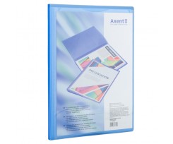 Дисплей-книга Axent с 20 файлов A4 полипропилен синяя (1020-22-A)