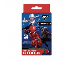 Крейда YES Marvel Jumbo 3 шт кольорова (400385)