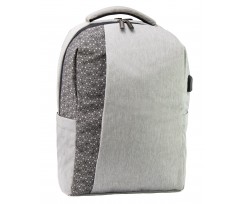 Рюкзак Optima 44x31x15 см 16-25 л серый (O97593-03)