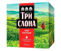 Чай Три слона 100 г лист черный (ts.76920)