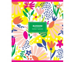 Зошит Yes Blossom А5 24 аркуші клітинка (764293)