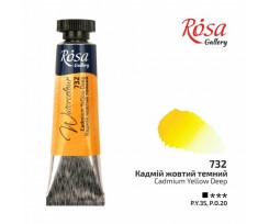 Фарба акварельна ROSA Gallery Кадмій жовтий темний 10 мл (3211732)