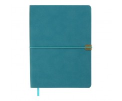 Дневник недатированный Buromax Best A5 288 страниц бирюзовый линия (BM.2019-06)