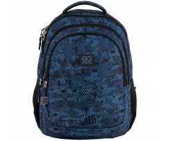 Молодежный рюкзак Kite Education Teens 40.5x28.5x17.5 см 16.5 л темно-синий (GO25-162M-5)