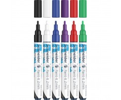 Маркер акриловий Schneider Paint-it 310 2 мм Wallet Set1 6 штук асорті (S120195)
