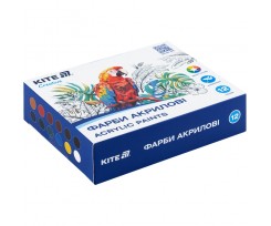 Краски акриловые Kite Creative 12 цветов 20 мл (K-275)