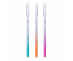 Ручка шариковая Yes Ombre 0.7 мм синяя (412000)