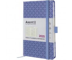 Щотижневик датований 2025 Axent Partner Gently 125x195 мм 192 сторінки бузковий (8522-25-02-A)