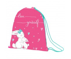 Сумка для обуви 1Сентябрь Bunny 40x35 см розовый (558579)