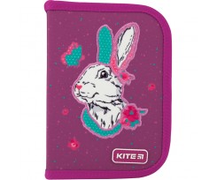 Пенал з наповненням Kite Bunny K20-622H-5, 1 відділення, поліестер, бордовий (K20-622H-5)
