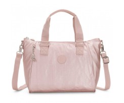 Сумка жіноча Kipling Basic Plus Amiel 27x25x15 см 10 л Metallic Rose (K16616_G45)
