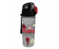 Пляшка для води Yes Marvel.Deadpool 620 мл сіра (707791)