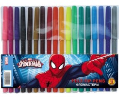 Фломастери Лицензия "Spider-Man" асорті 18 шт. (SM4U-12S-1M-18)