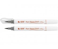 Маркер-пензлик Sta Aqua Natural Brush натуральний сірий (STA3700-70)