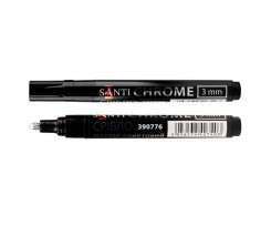 Маркер дзеркальний Santi Chrome 3 мм срібло (390776)